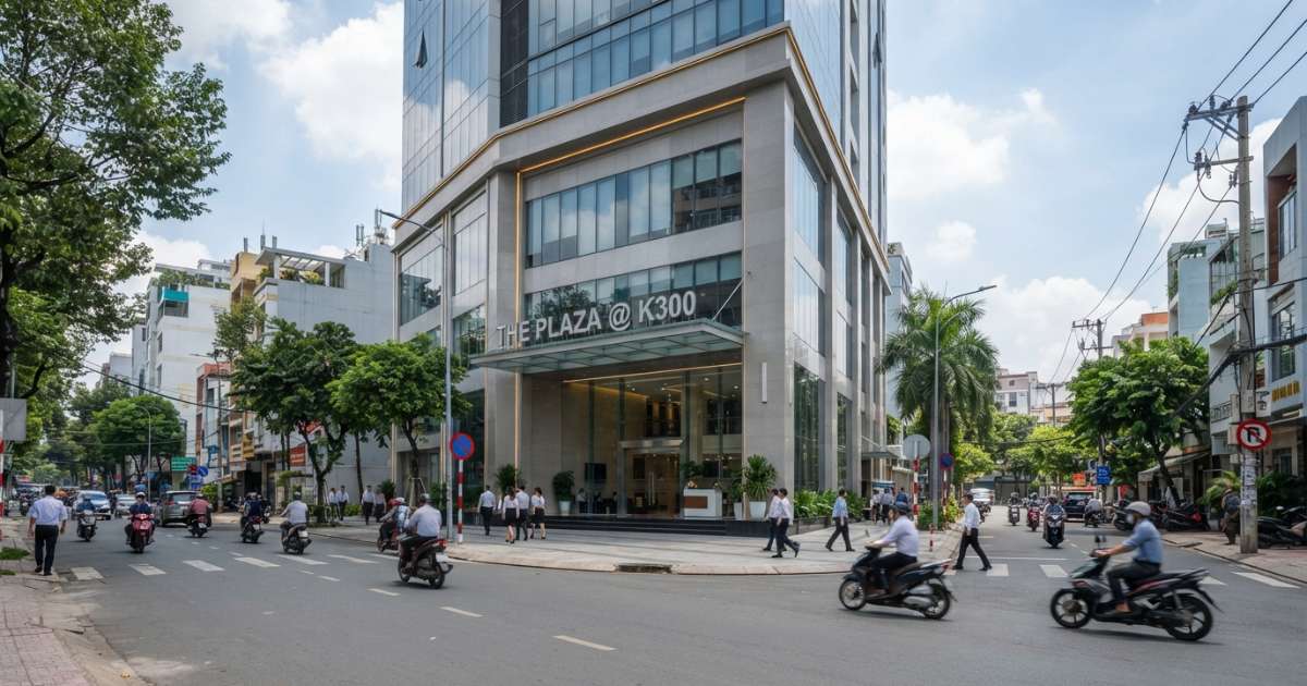 cho thuê văn phòng khu k300