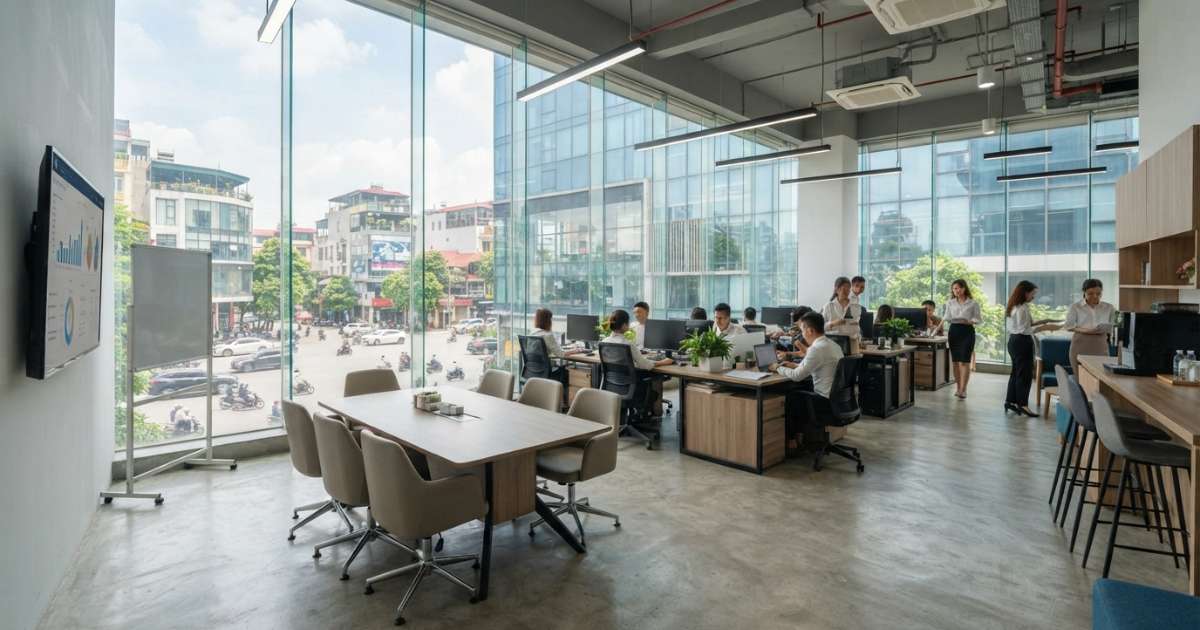 Danh sách địa điểm cho thuê văn phòng tại Trung Kính nổi bật
