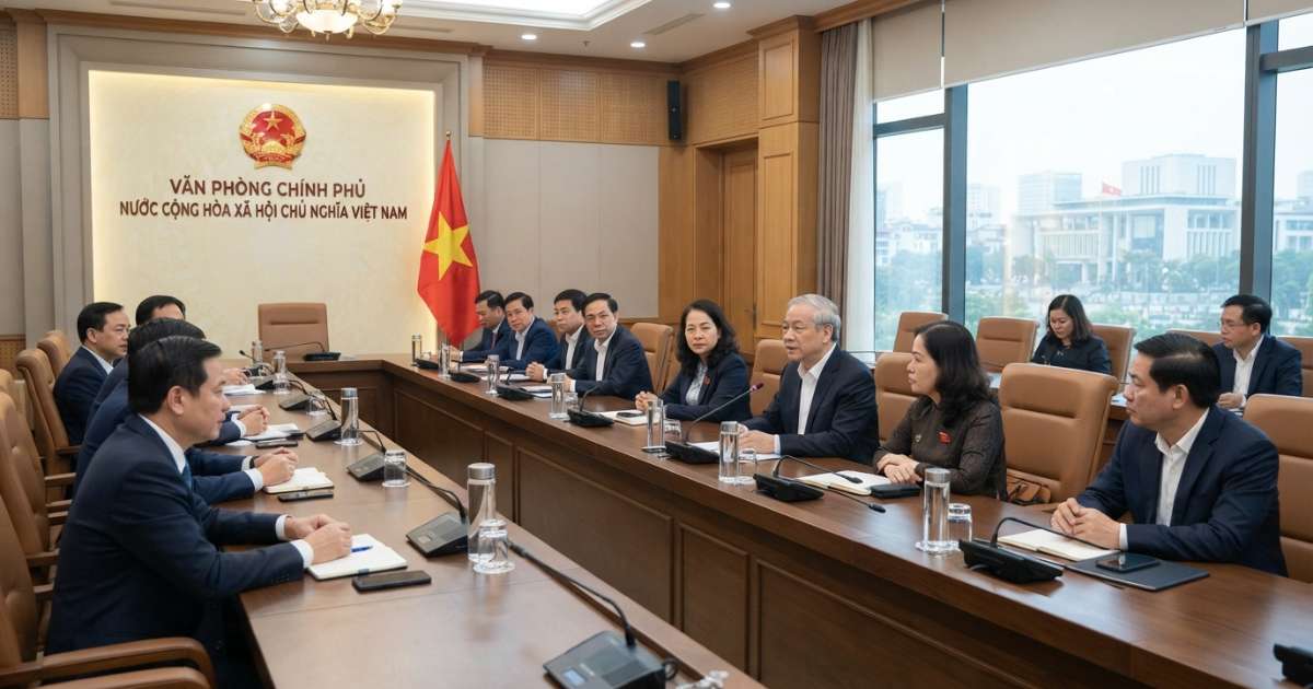 Giải pháp công nghệ phòng họp trực tuyến chính phủ tối tân nhất