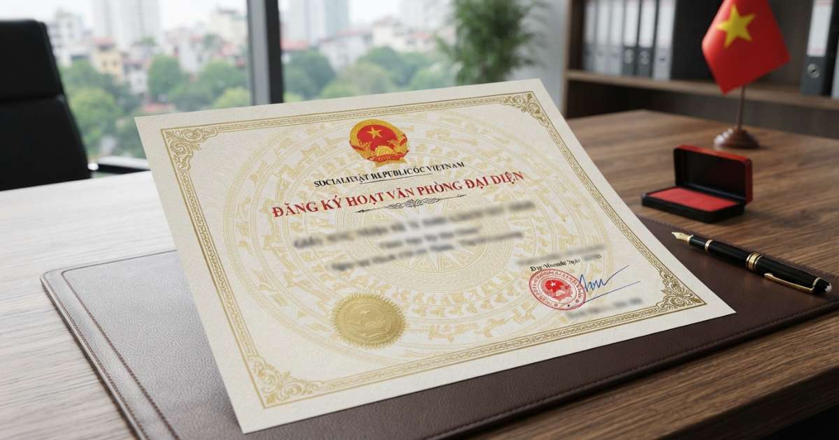 Hồ sơ đăng ký hoạt động văn phòng đại diện chi tiết