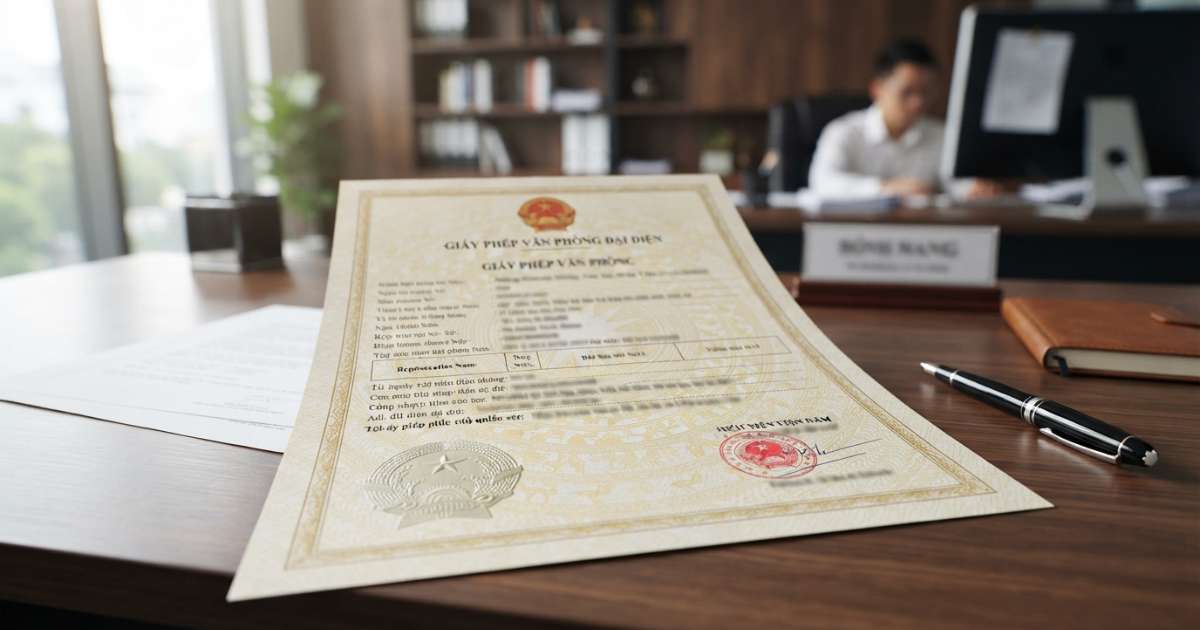 Hồ sơ cấp giấy phép văn phòng đại diện chi tiết