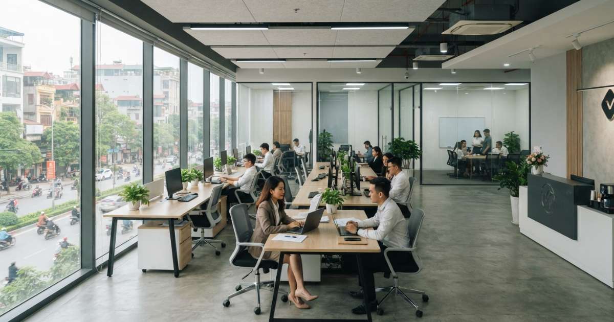 Kinh nghiệm tìm kiếm địa chỉ cho thuê văn phòng tại hoàng quốc việt chất lượng