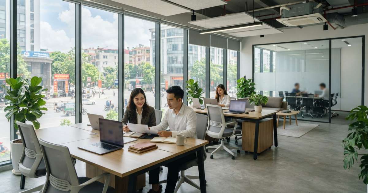Kinh nghiệm tìm kiếm nơi thuê văn phòng Trung Kính giá rẻ và phù hợp