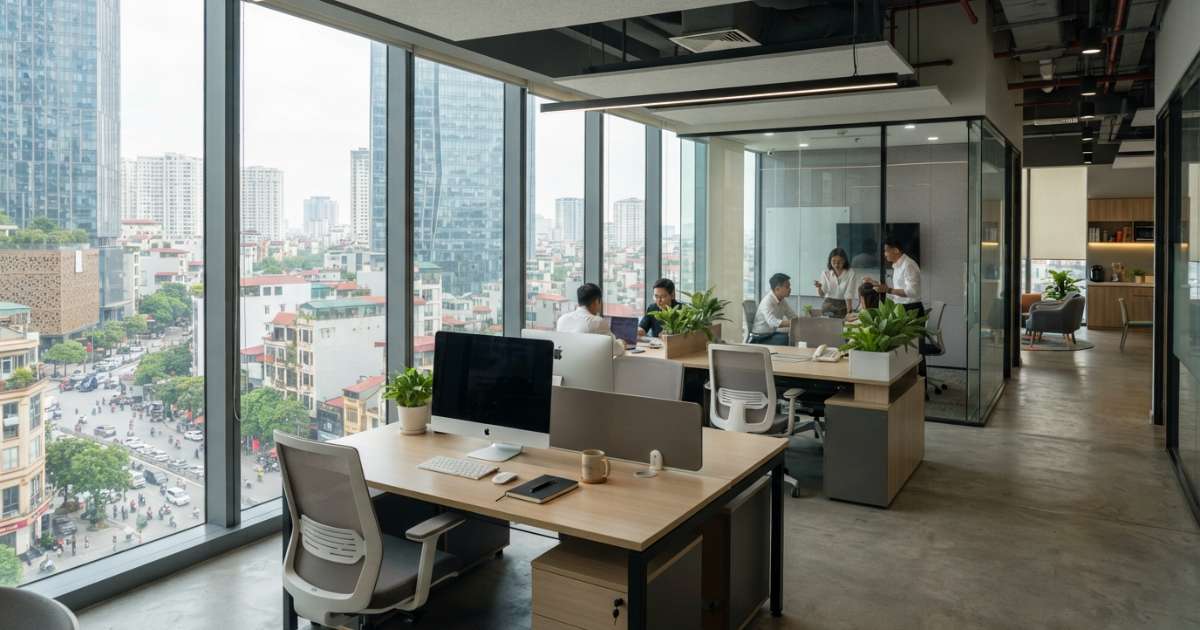 Lợi ích kinh tế từ dịch vụ cho thuê văn phòng trung tâm giá cạnh tranh