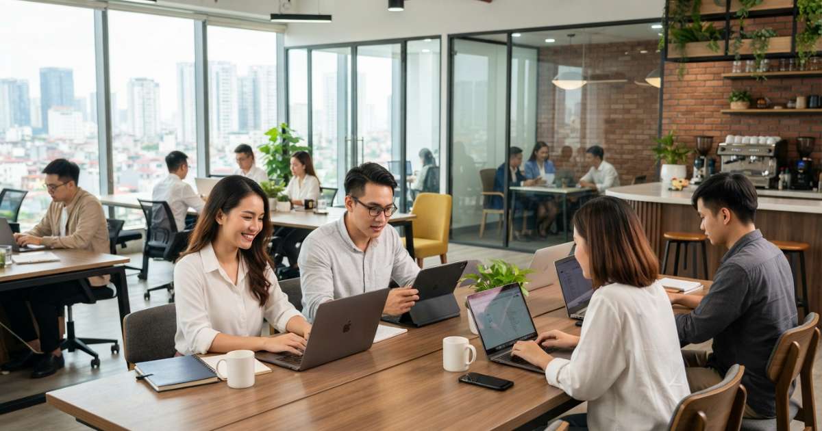 Lợi ích kinh tế vượt trội khi lựa chọn chia sẻ văn phòng