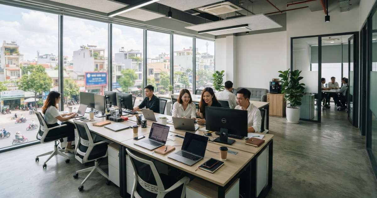 Lý do dịch vụ cho thuê văn phòng khu k300 ngày càng thu hút doanh nghiệp