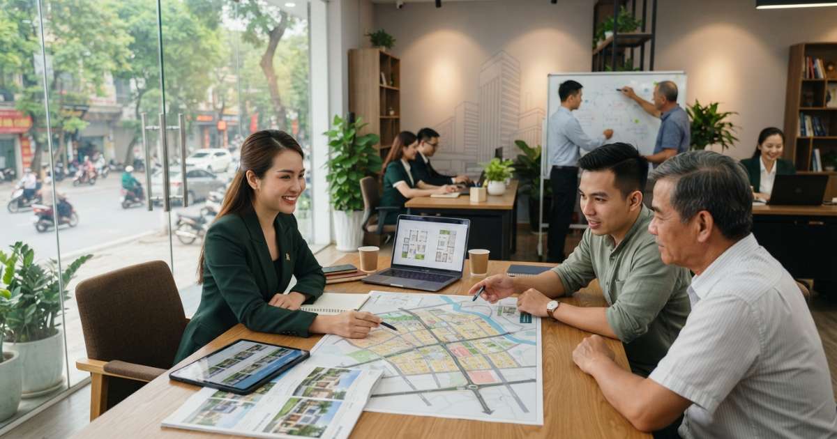 Những mẫu văn phòng nhà đất thịnh hành nhất hiện nay