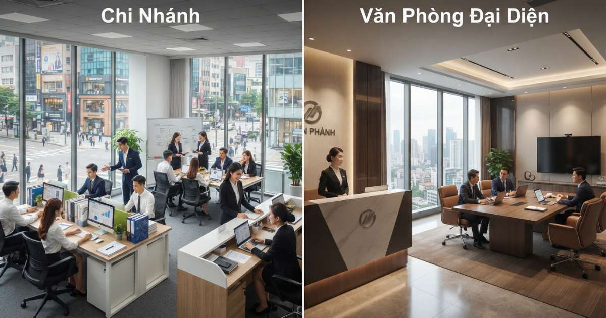 Phân biệt chi nhánh và địa điểm kinh doanh để tối ưu vận hành