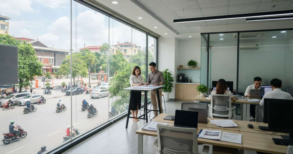 Phân khúc và giá cả văn phòng cho thuê đường hoàng quốc việt hiện nay