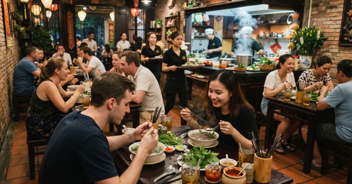 phong cách nhà hàng