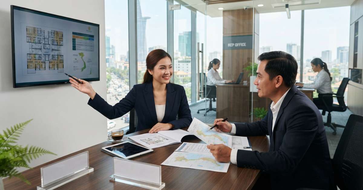 Quy trình lập văn phòng đại diện chuẩn xác qua các bước