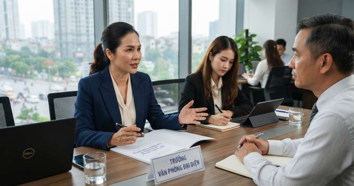 Quyền hạn và trách nhiệm của trưởng văn phòng đại diện
