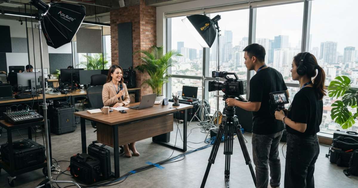 Tại sao dịch vụ cho thuê văn phòng quay phim giúp tiết kiệm chi phí