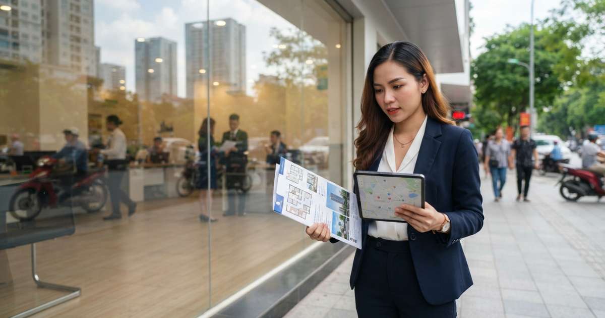 Tiêu chí xác định vị trí vàng khi tìm văn phòng
