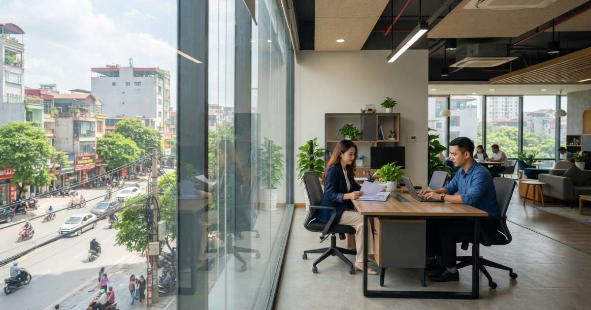 Ưu điểm khi lựa chọn văn phòng cho thuê đường Trung Kính