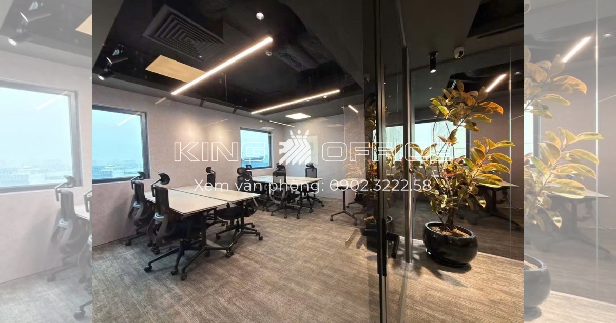 Diện tích văn phòng trọn gói Esmart Etown Tân Bình