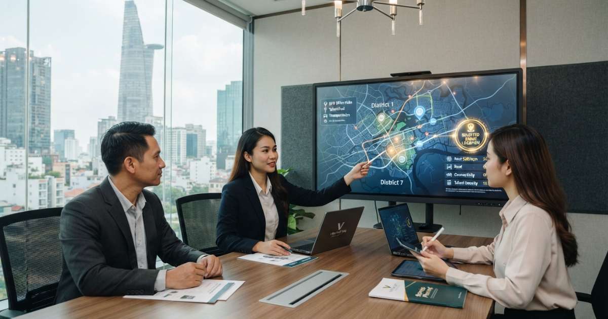 2. Lựa Chọn Vị Trí Văn Phòng Chiến Lược
