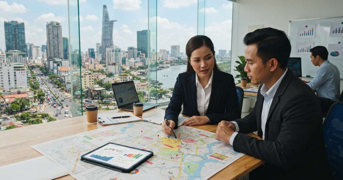 biến động đất đai, thuê văn phòng TP.HCM