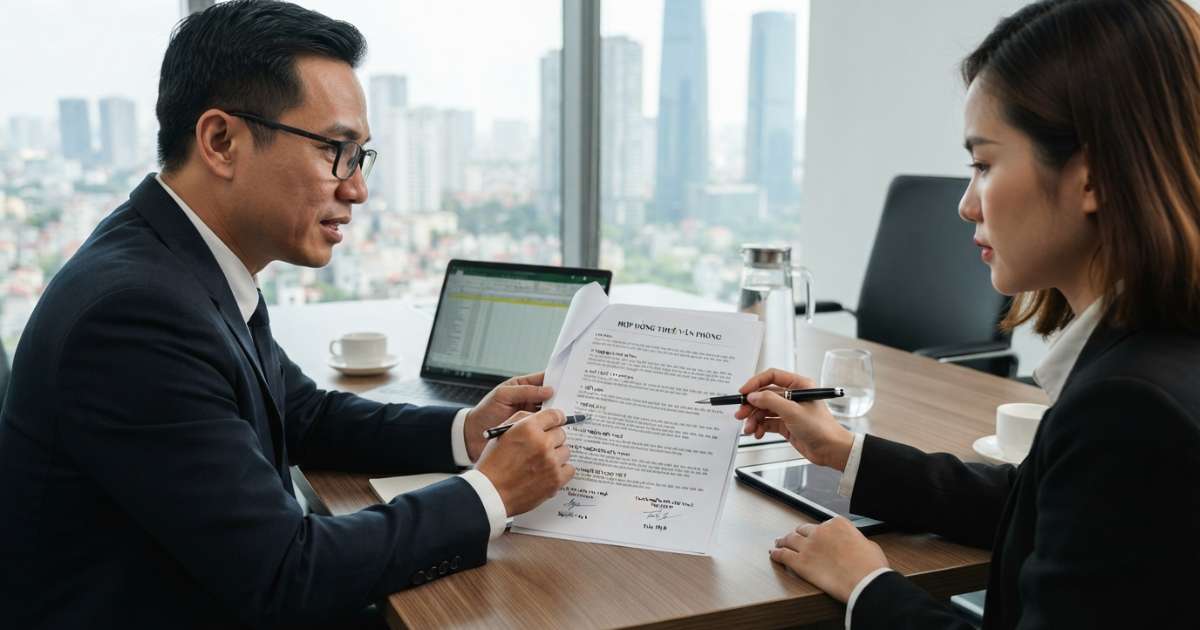 Các Điều Khoản Cốt Lõi Trong Mẫu Hợp Đồng Thuê Văn Phòng Mới Nhất