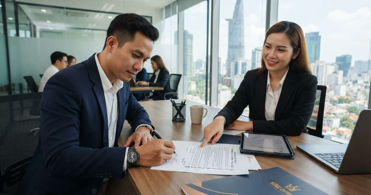 Chấm dứt hợp đồng thuê văn phòng trước hạn: Hướng dẫn từ King Office