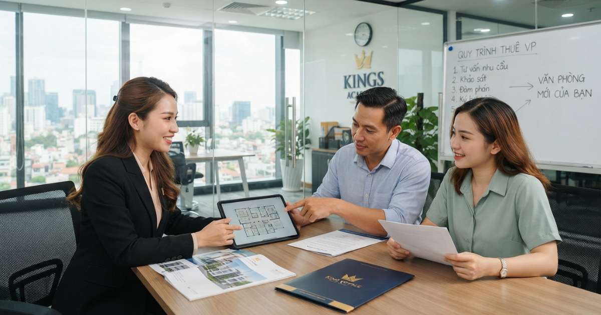 III. Quy Trình Thuê Văn Phòng Hiệu Quả Cùng King Office