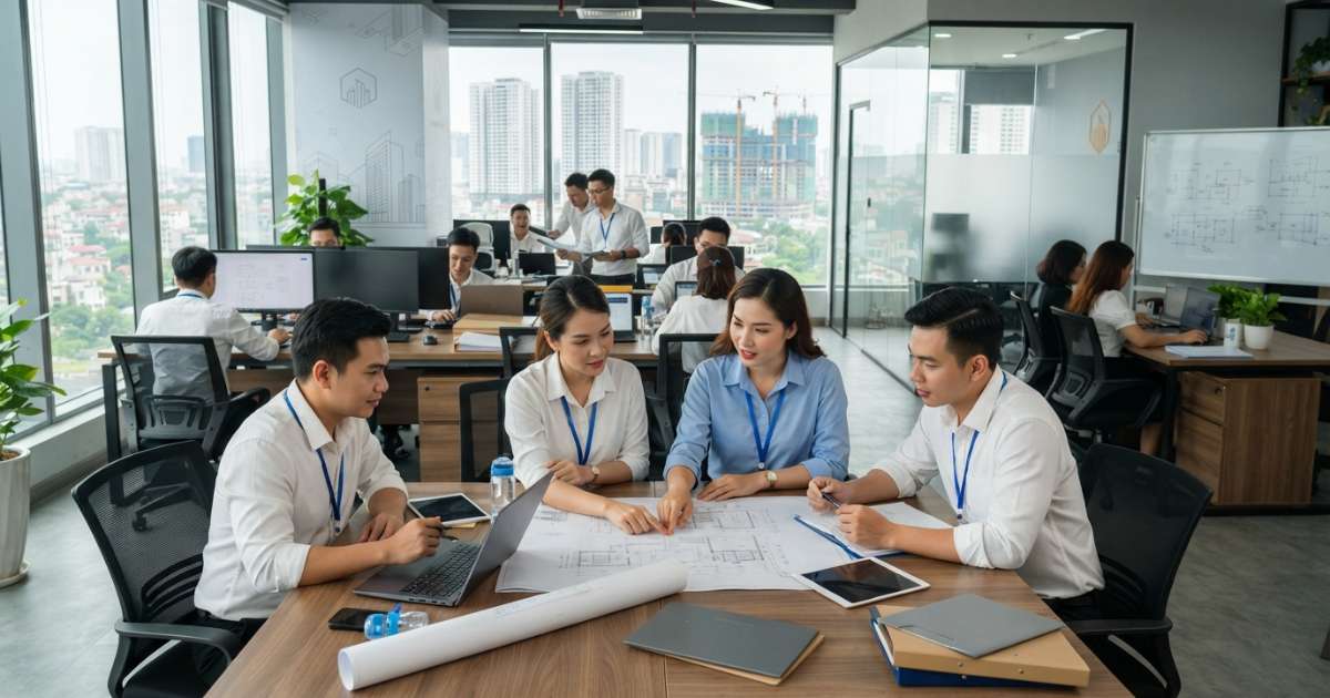 thuê văn phòng công ty xây dựng