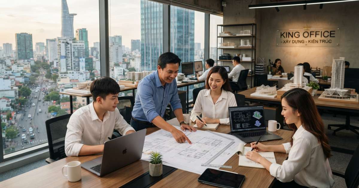 Thuê Văn Phòng Xây Dựng, Kỹ Thuật, Kiến Trúc TP.HCM | King Office