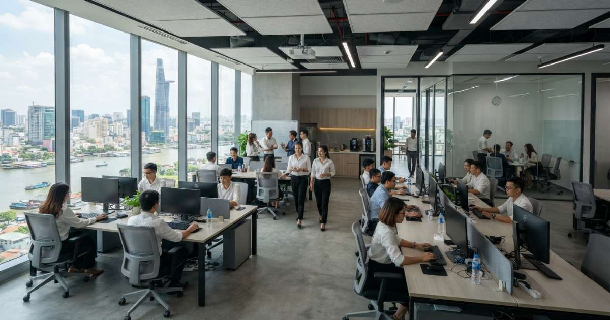 văn phòng hạng A B C Quận 1